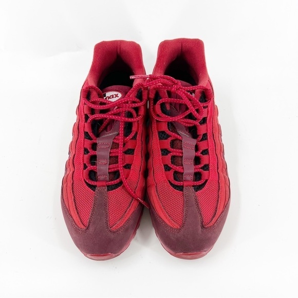 ✅ Nike ID Air Max 95 Custom Red “Rose Avenue” SIZE 8 - Picture 2 of 9